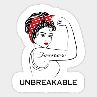 Joiner Unbreakable Sticker